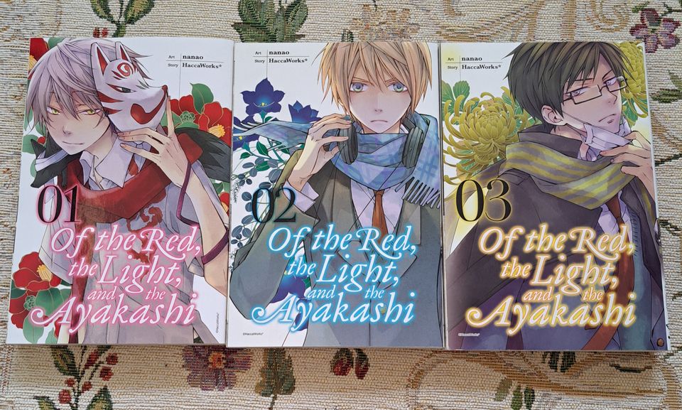 Of the red, the light, and the ayakashi mangaa