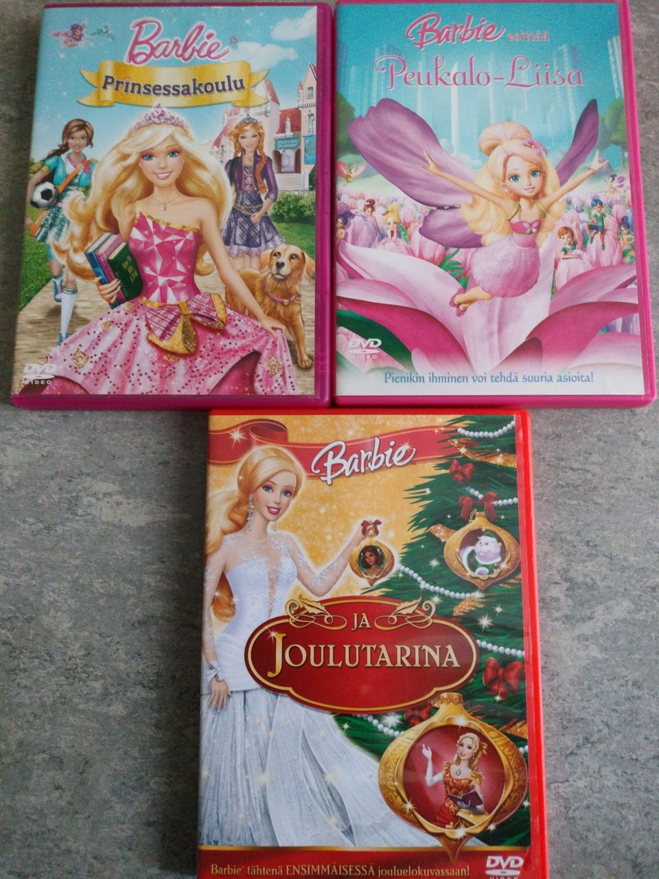 Barbie DVD elokuvia