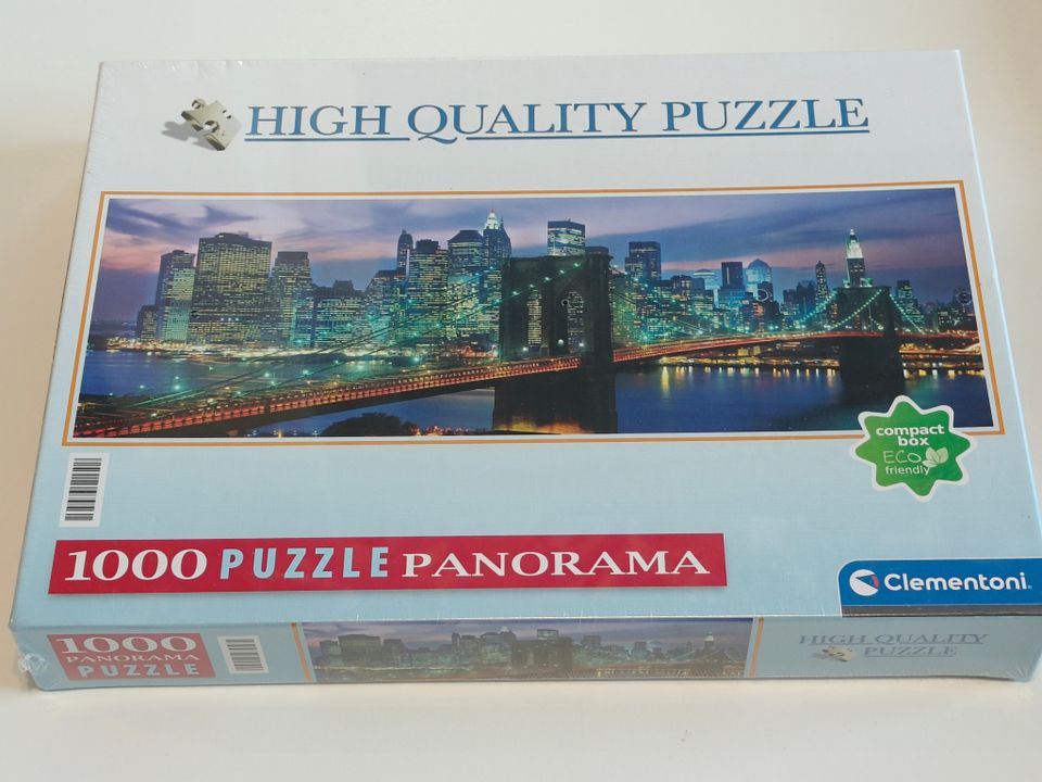 UUSI Ravensburger New York panoraama 1000 palan palapeli