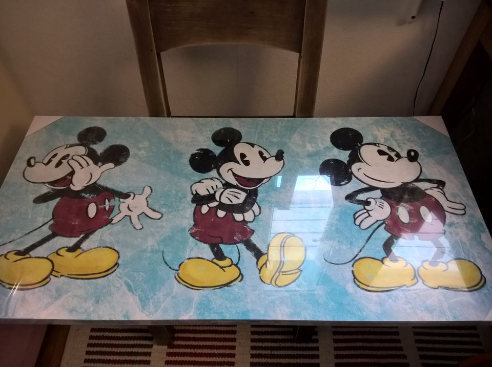 Uusi Pyramid International Mickey Mouse taulu "50 x 100cm"