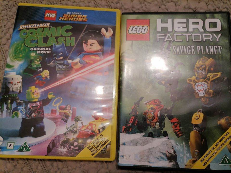 Lego elokuvia ja sarjoja