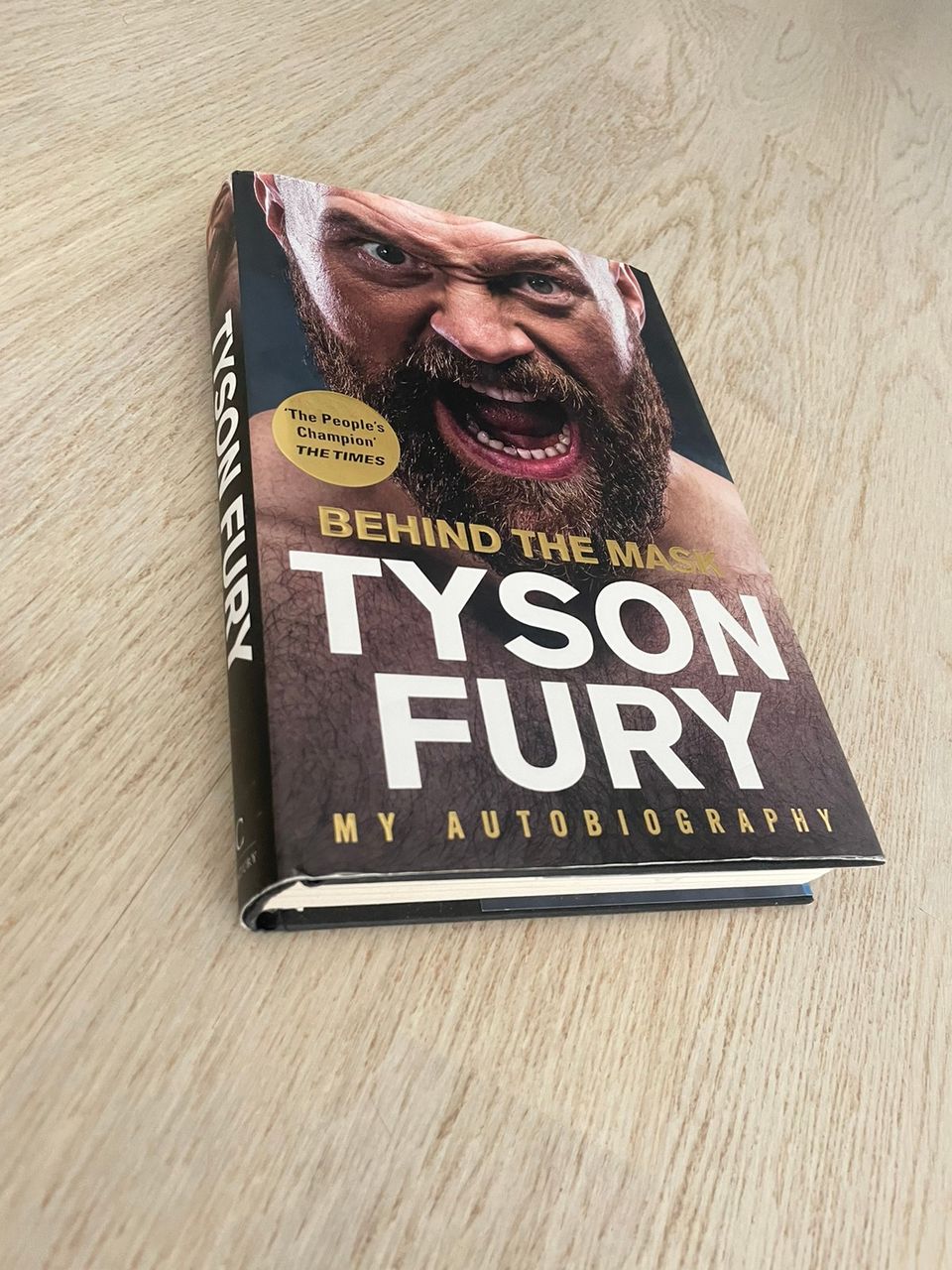 Tyson fury behind the mask kirja