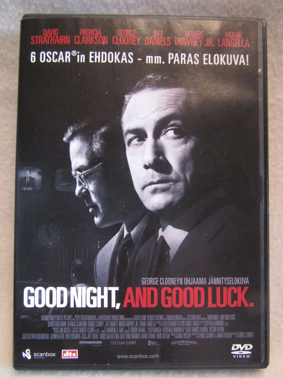 Good Night, and Good Luck dvd