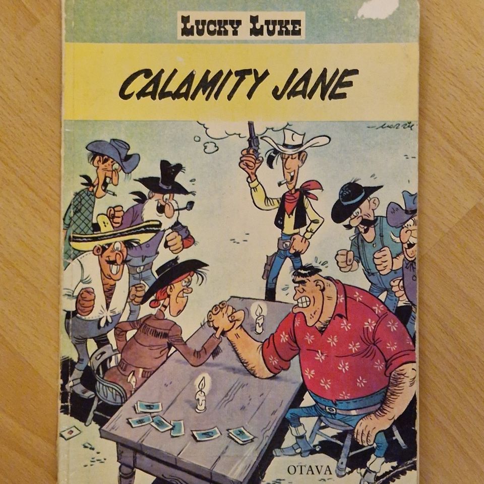 Lucky Luke Calamity Jane ym sarjakuvia