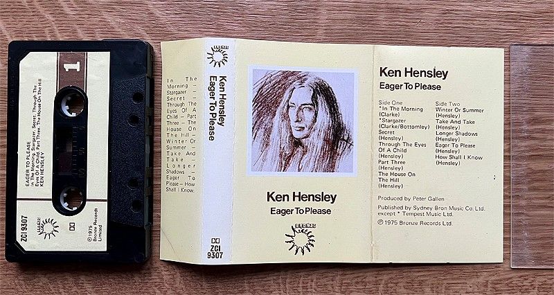 Ken Hensley – Eager To Please C-kasetti