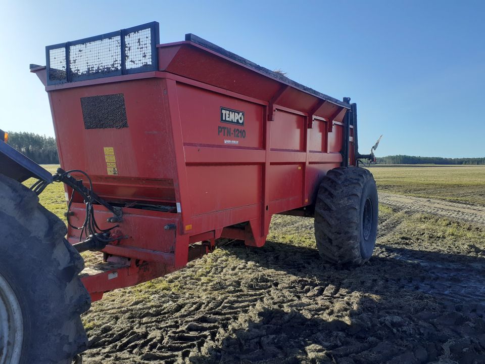 Tempo ptn1210 kuivalannan levitysvaunu