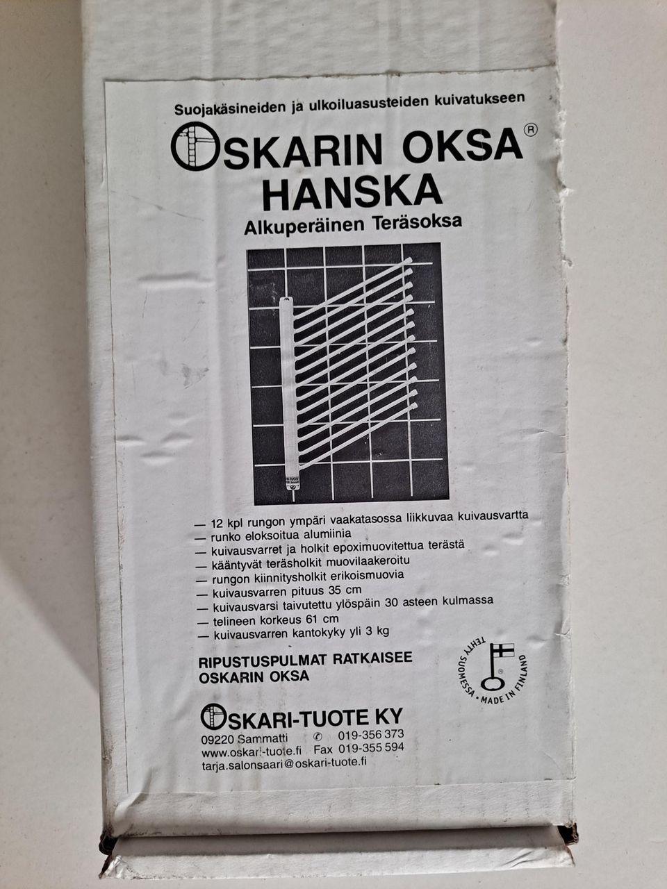 Oskarin Oksa Hanska.