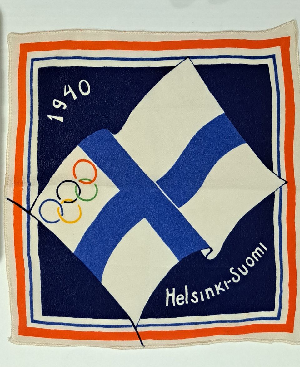 Helsinki olympialaiset 1940 nenäliina