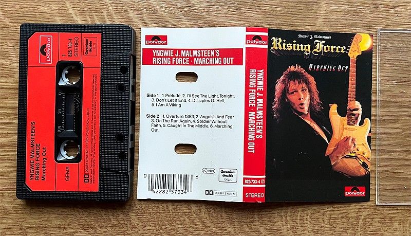 Yngwie J. Malmsteen's Rising Force – Marching Out C-kasetti