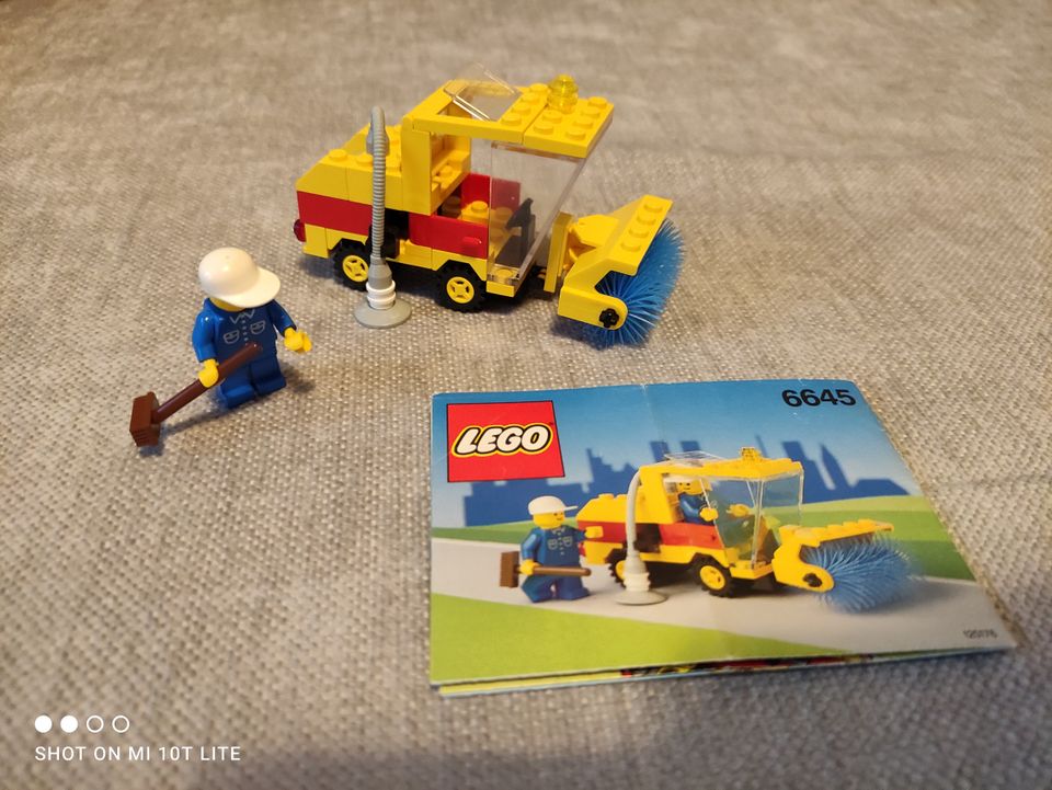 Street sweeber, vm 1991, Lego 6645