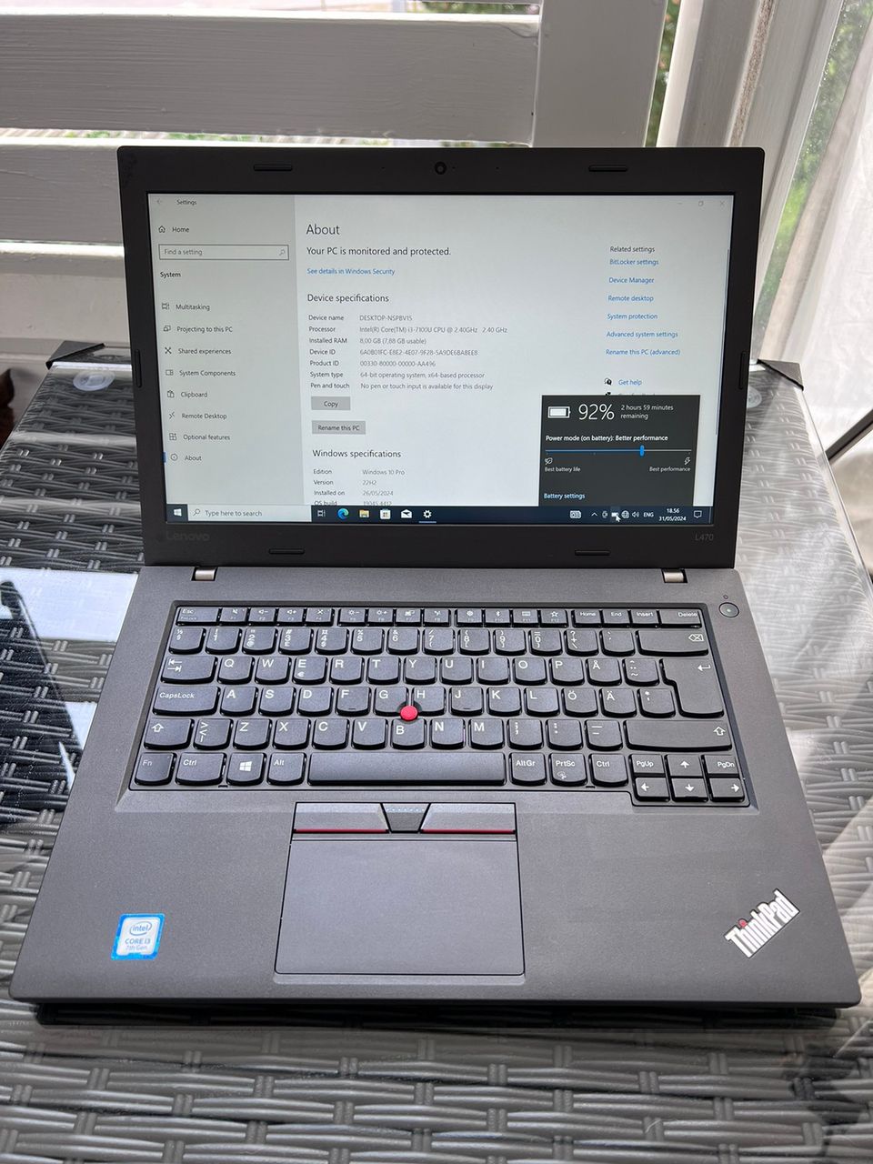 Lenovo Thinkpad L470