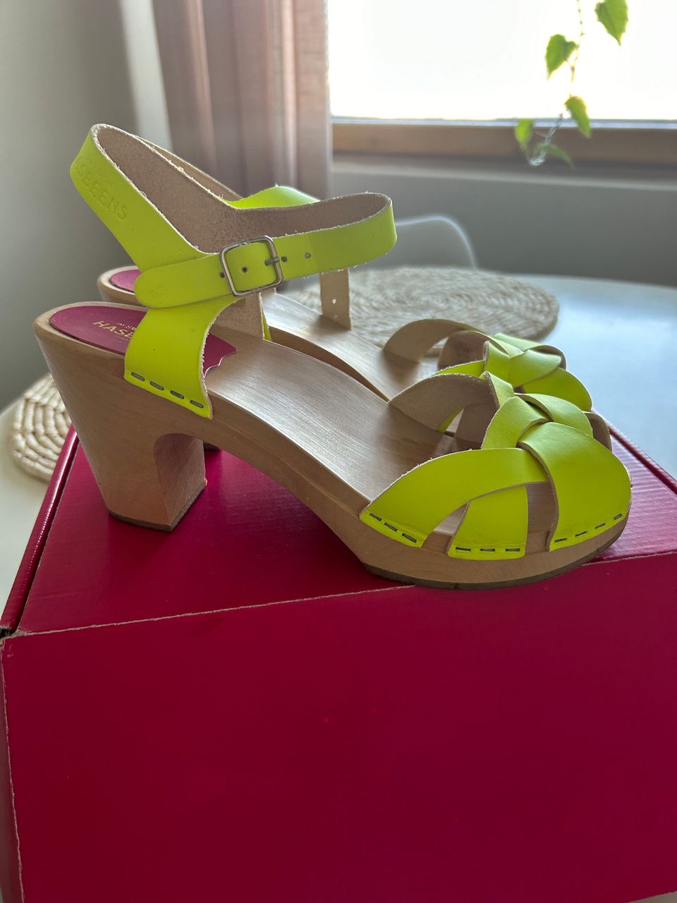 Swedis hasbeens Neon yellow 39