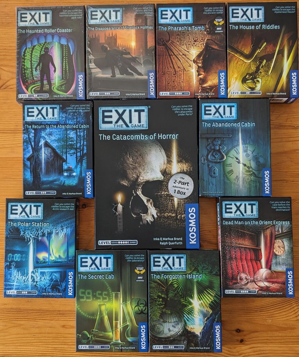 EXIT: the game - escape games  – lautapelit