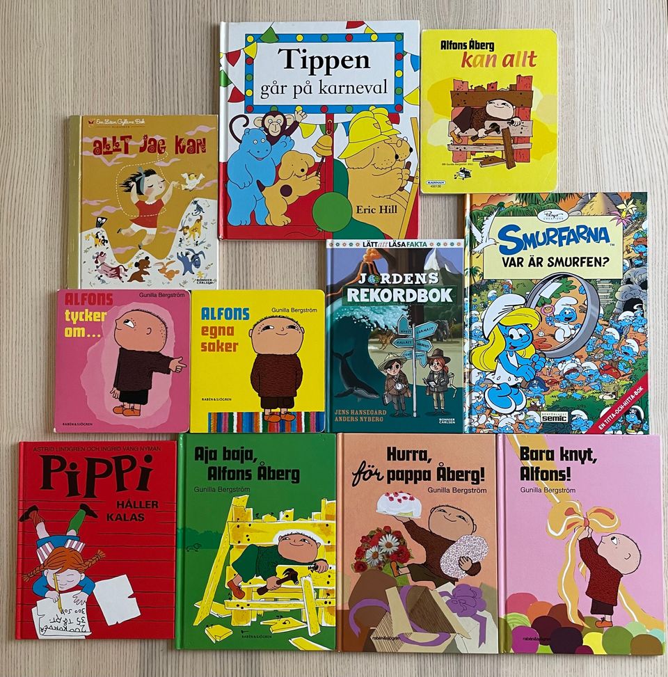 Ruotsinkielisiä lastenkirjoja