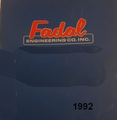FADAL Huolto ja käyttöohje 1992