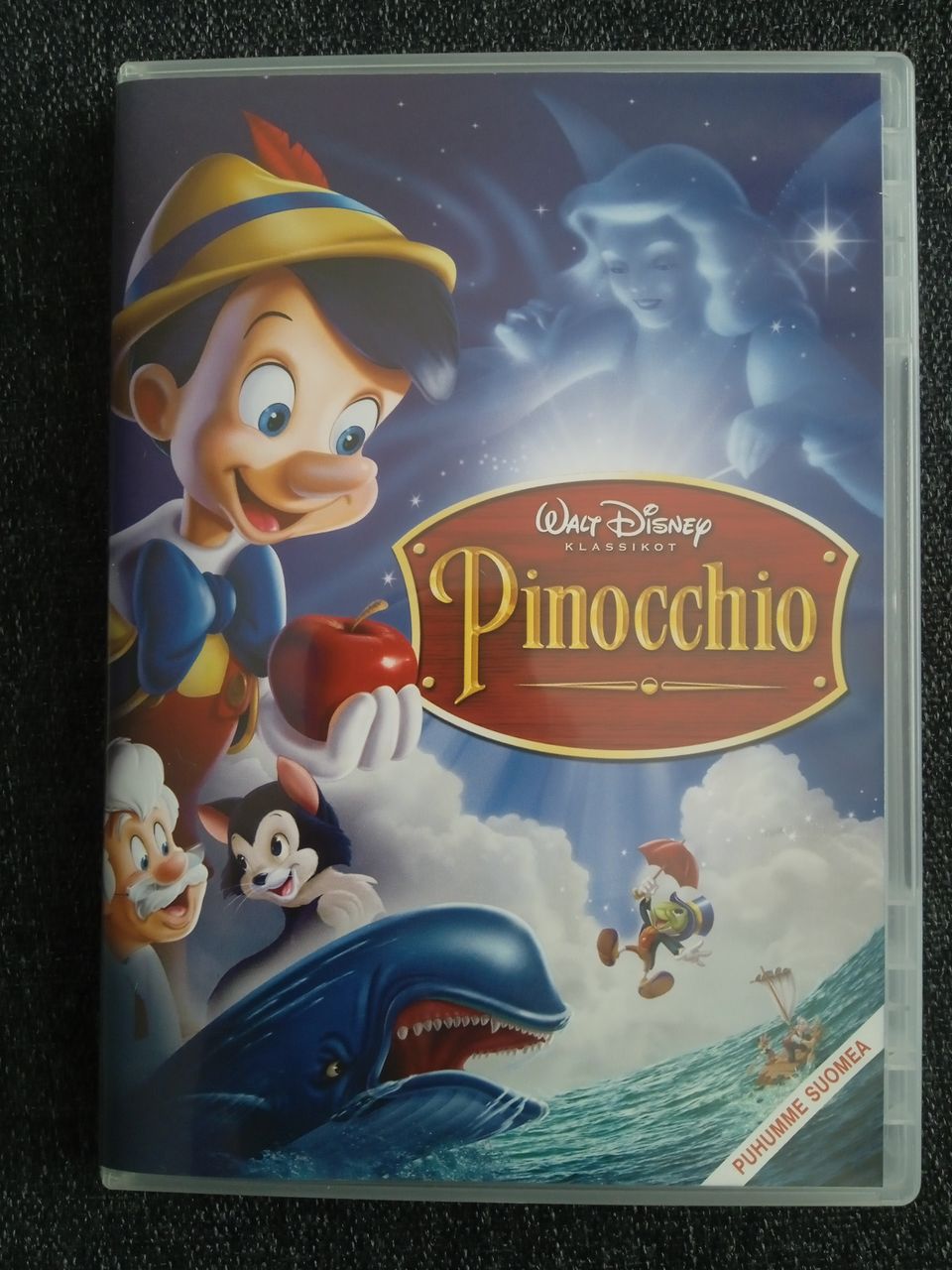 Walt Disney klassikot Pinocchio dvd