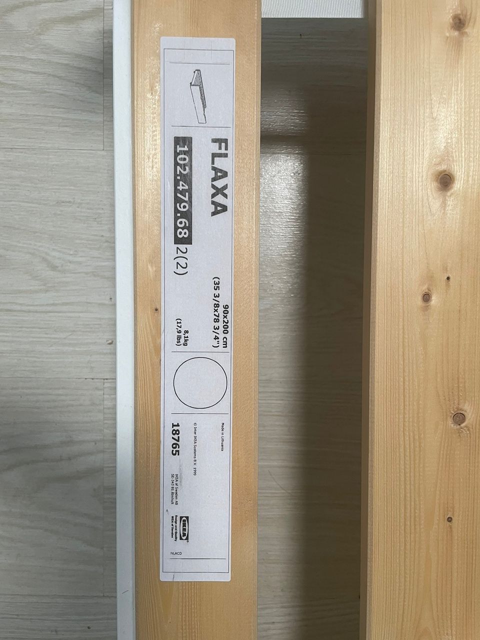 IKEA Flaxa laatikko sänky+patja