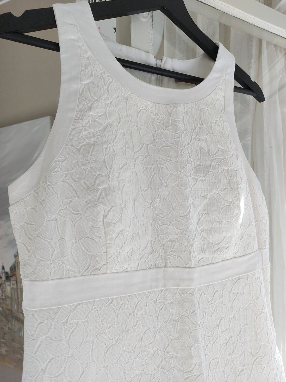 Valkoinen mekko k. 36-38
