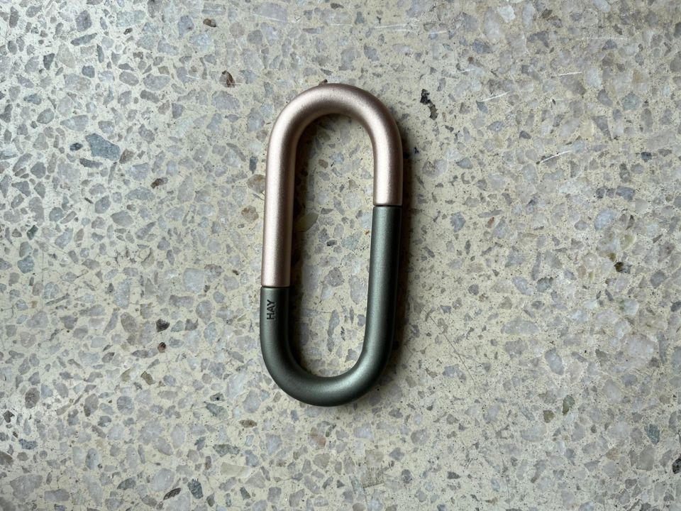 HAY Cane key ring -avaimenperä