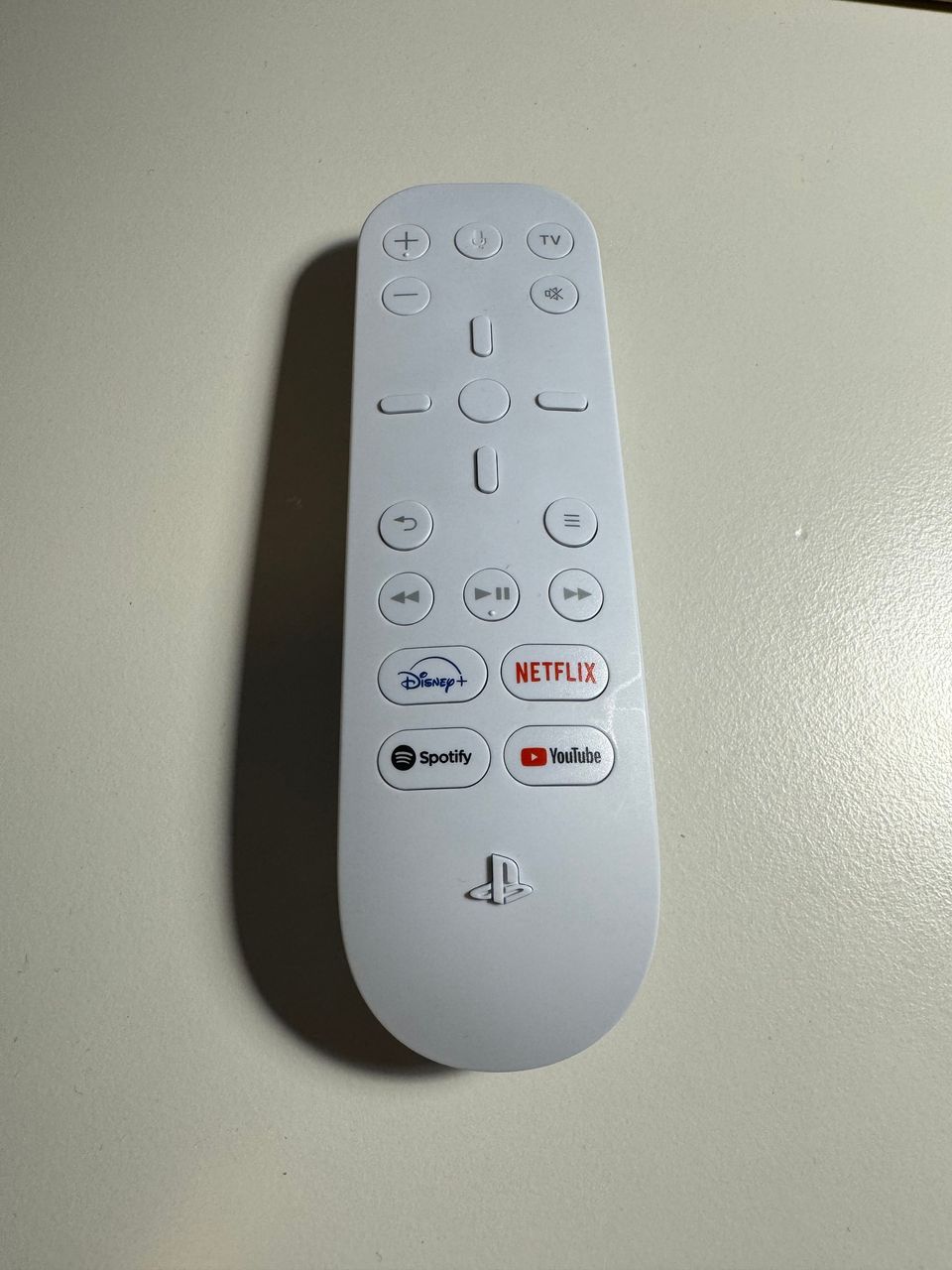 PS5 Media Remote -kaukosäädin