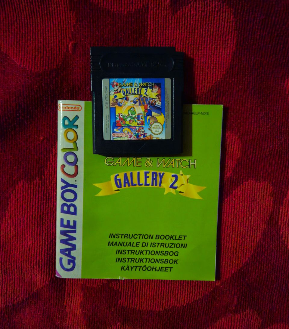 GameBoy peli Game&Watch Gallery 2