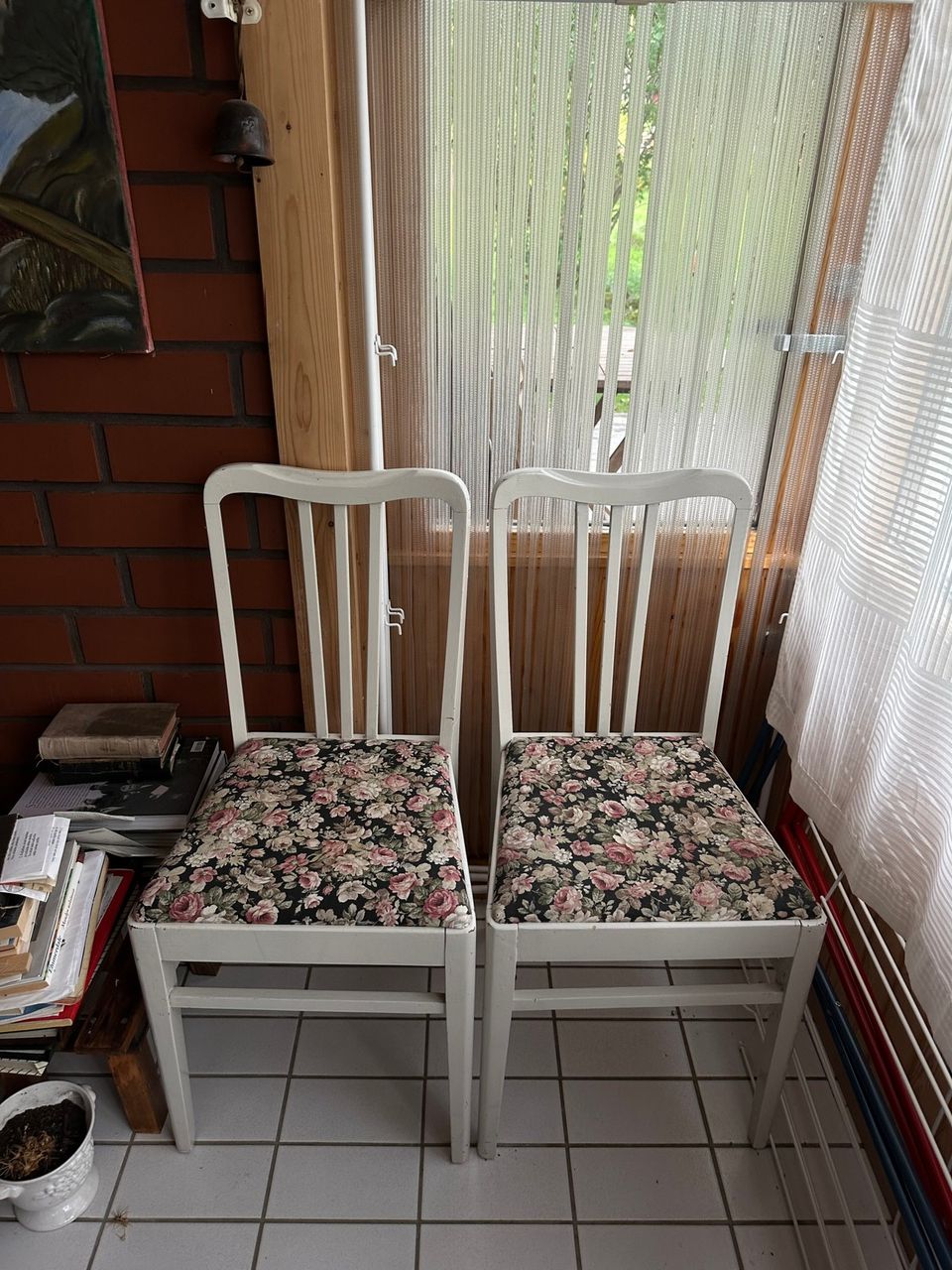 4 kpl vintage tuolia