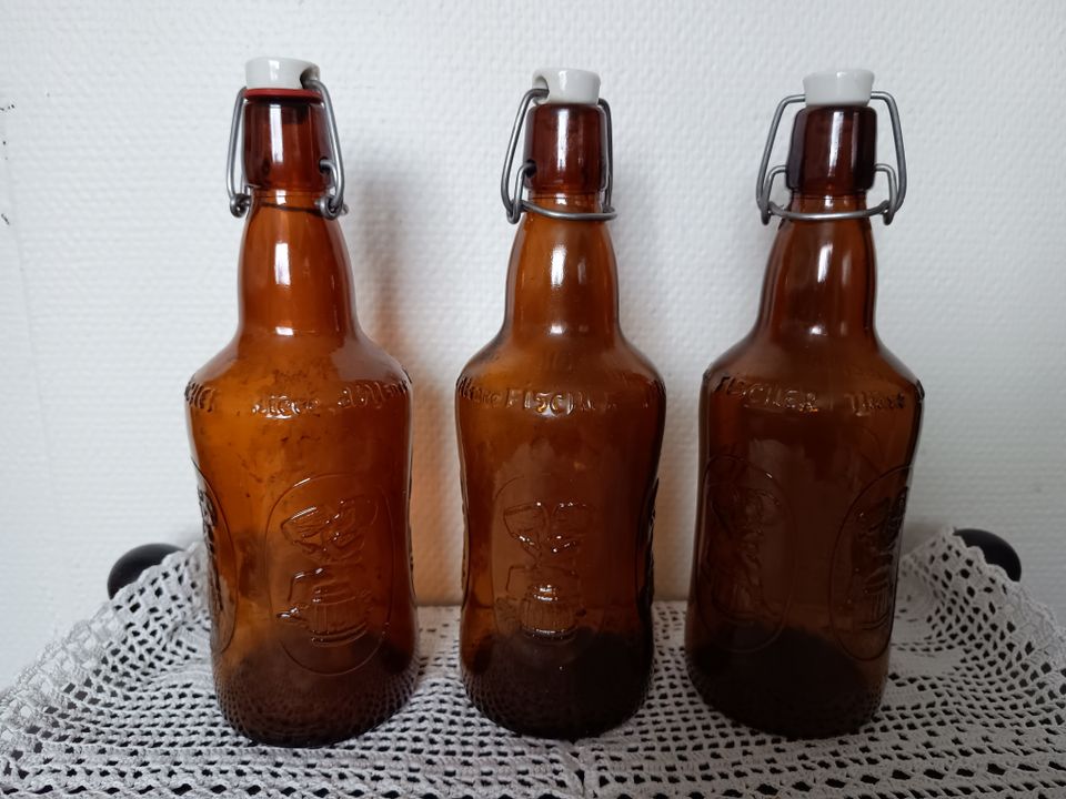 Vintage Fischer biere d'alsace olutpullo