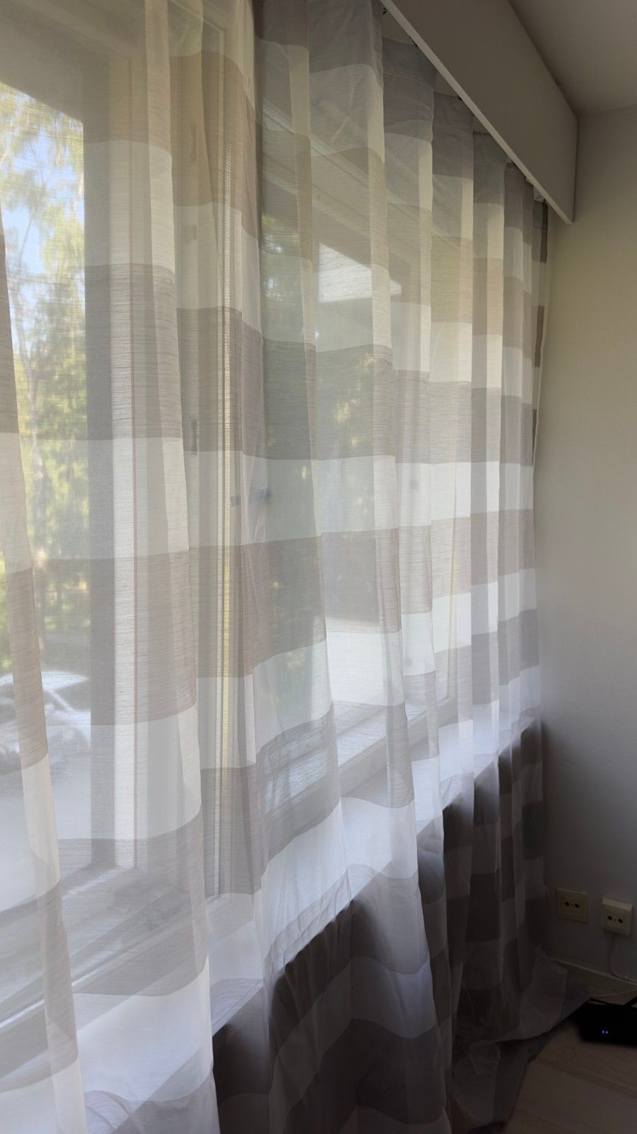 Silkki ikkunaverho 310 x 230 cm (1 kpl)