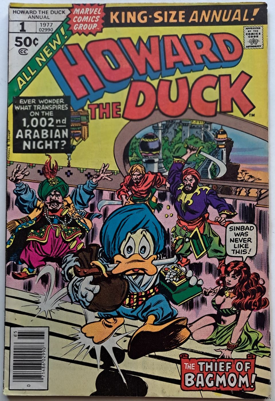HOWARD THE DUCK 1 1977 King-Size annual
