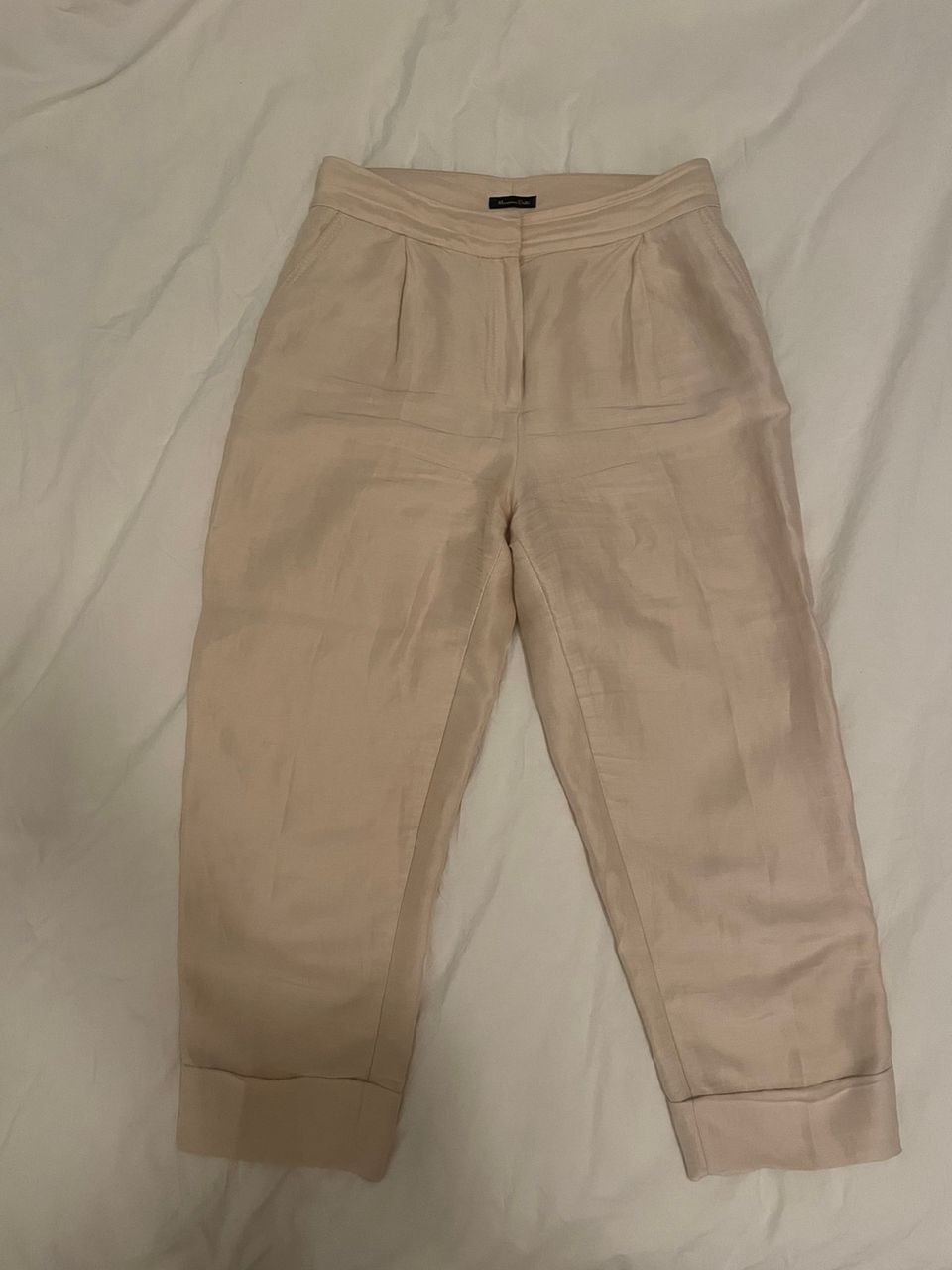 Massimo Dutti housut, cropatut lahkeet