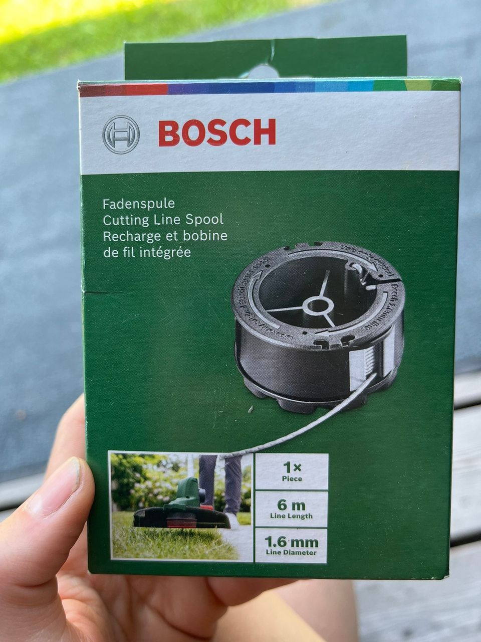 Bosch siimaleikkurin uusi siima