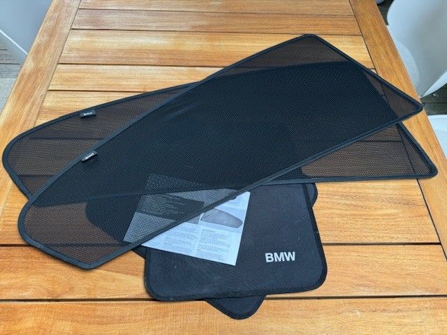 BMW häikäisysuojat takasivuikkunaan (G30/5-sarja)