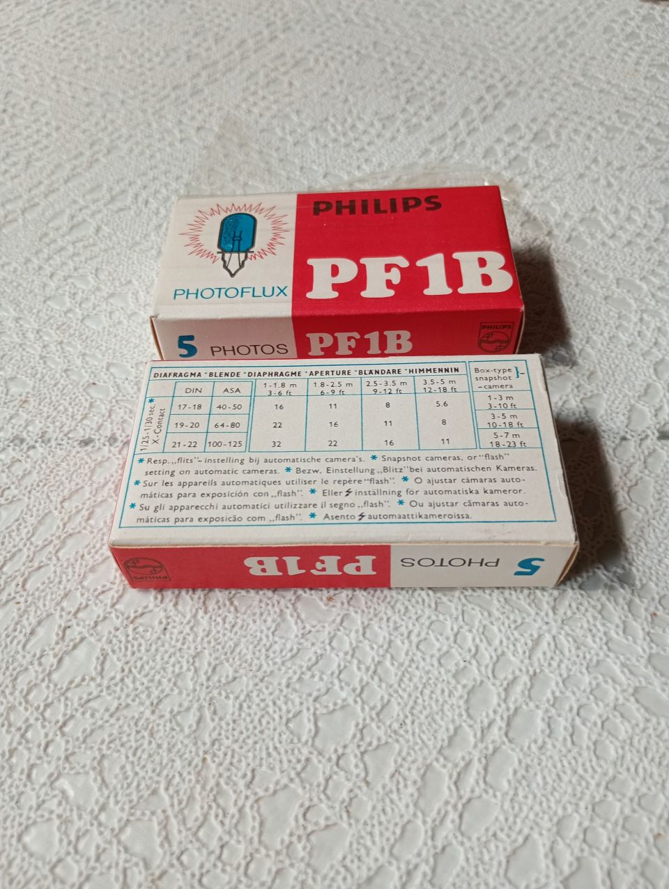 Philips Photoflux PF1B salamalamput