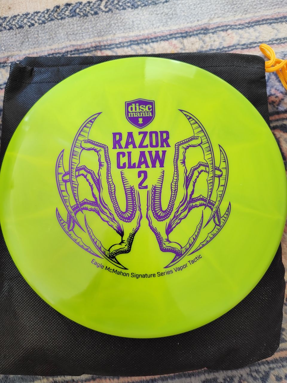 Discmania Eagle McMahon Vapor Tactic Razor Claw 2