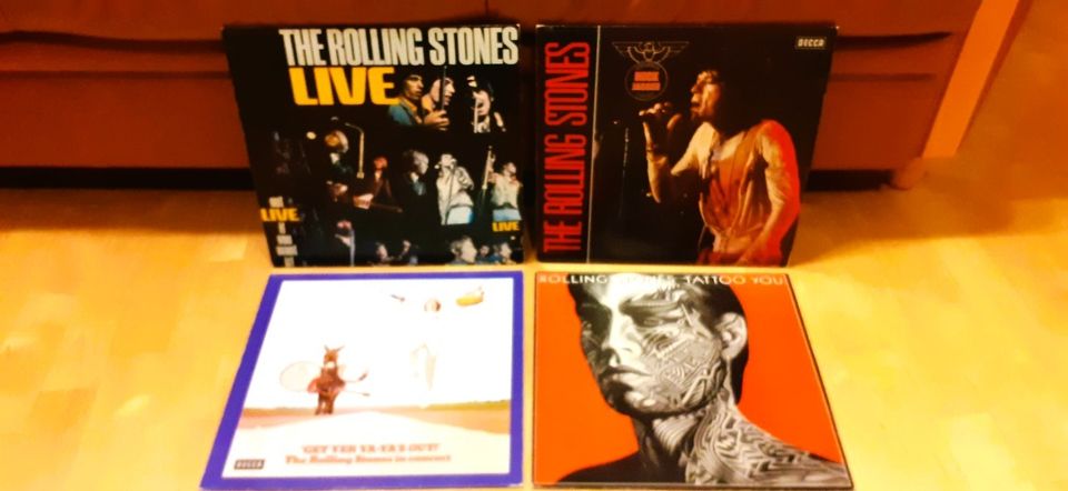 LP-levyjä Rolling Stones