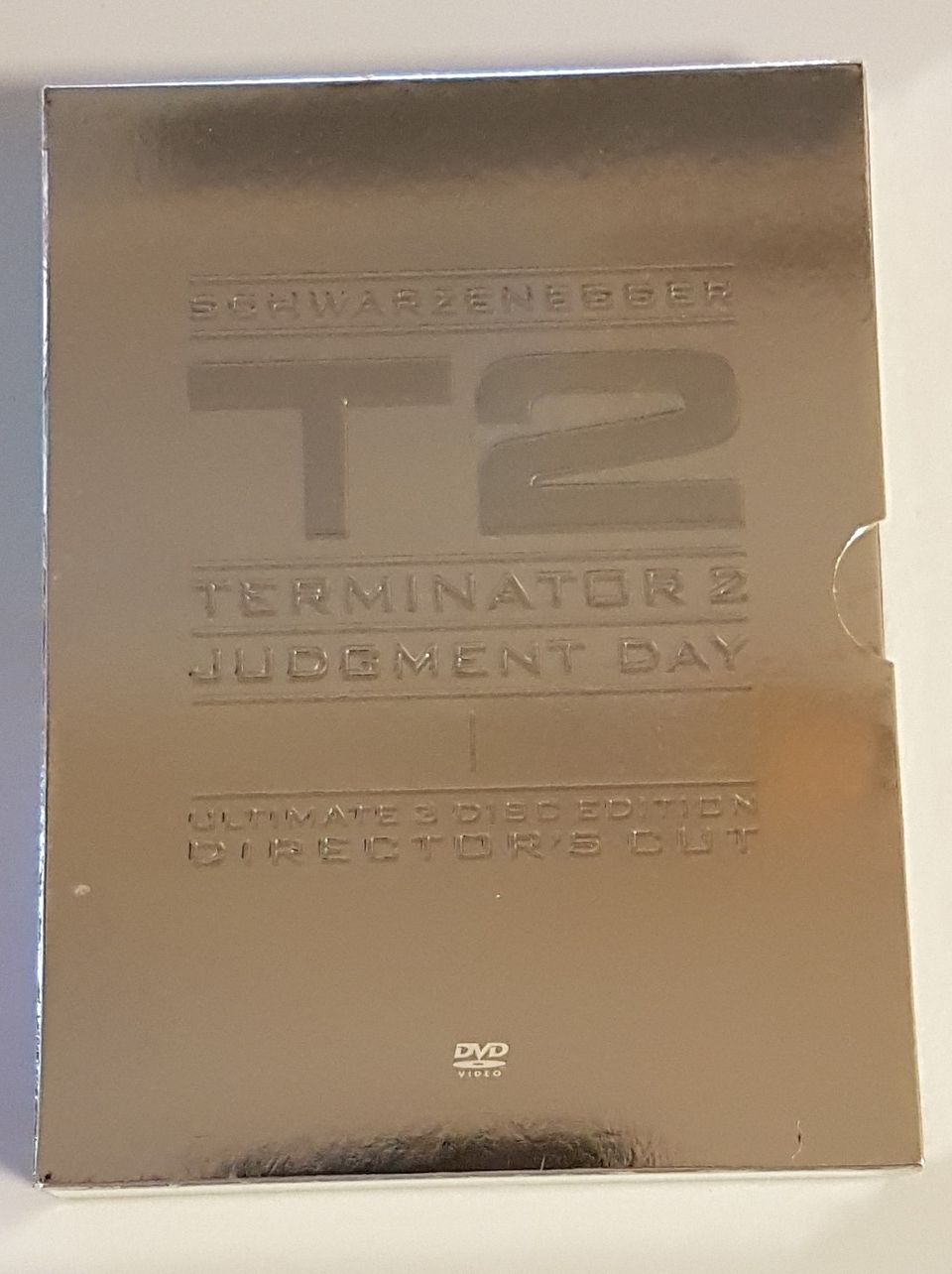 T2 Terminator 2 judgment day, 3-disc