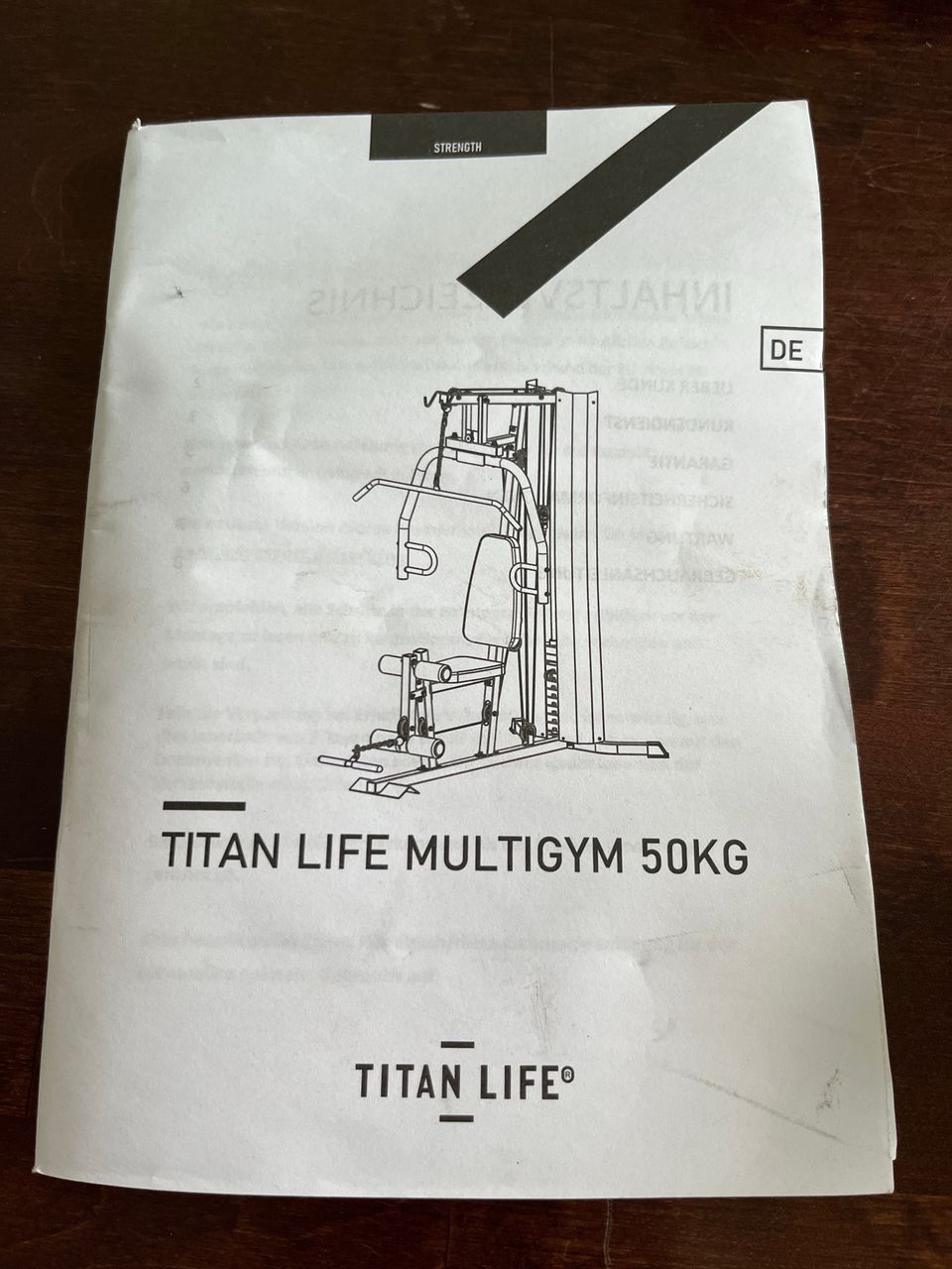 Titan life multigym 50kg