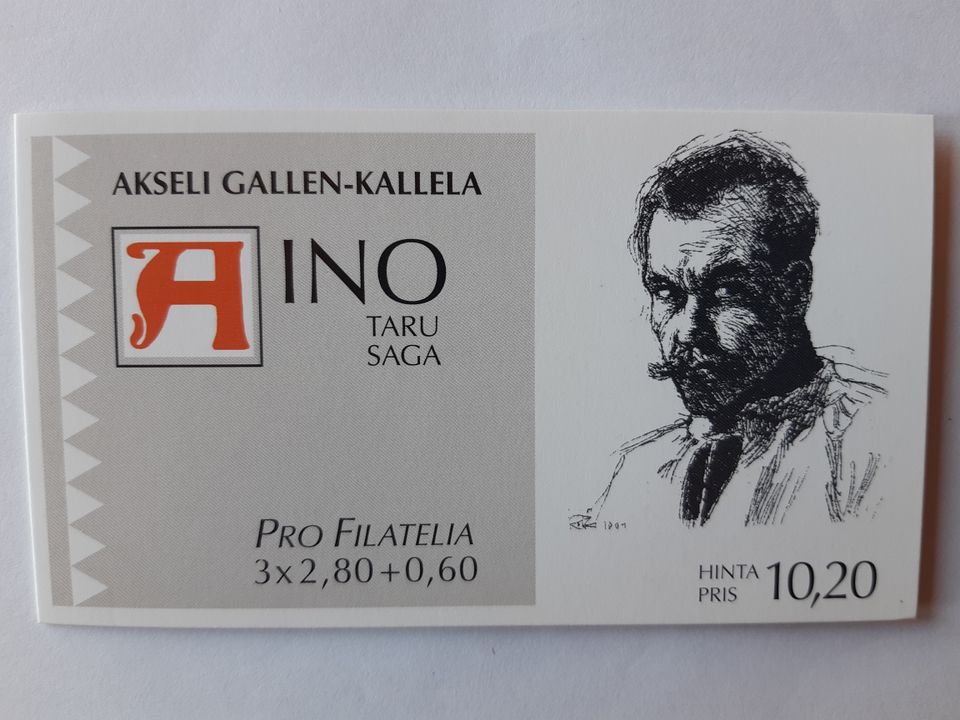 Akseli Gallen - Kallela 1997 postimerkkivihko