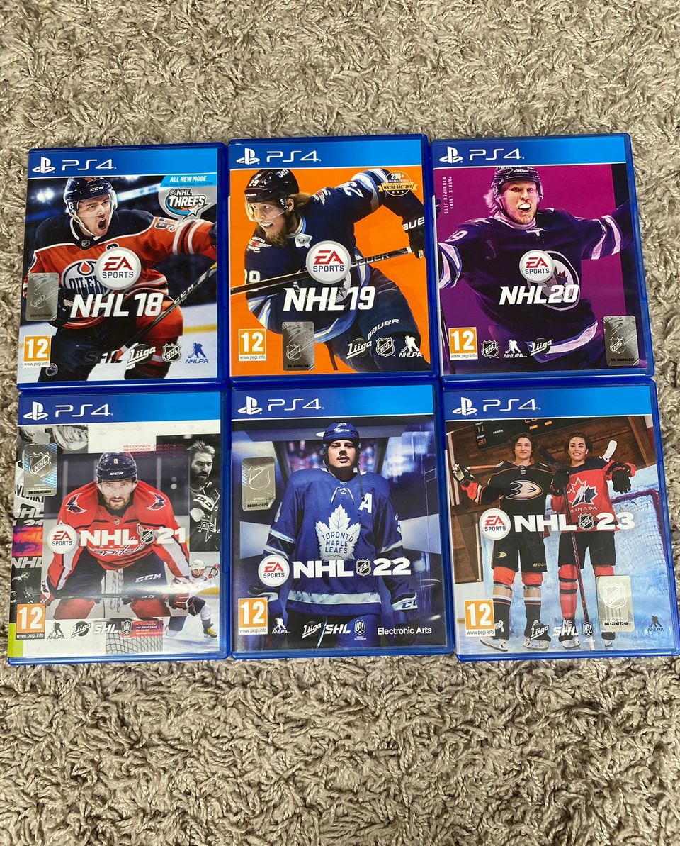 Ps4 NHL pelejä
