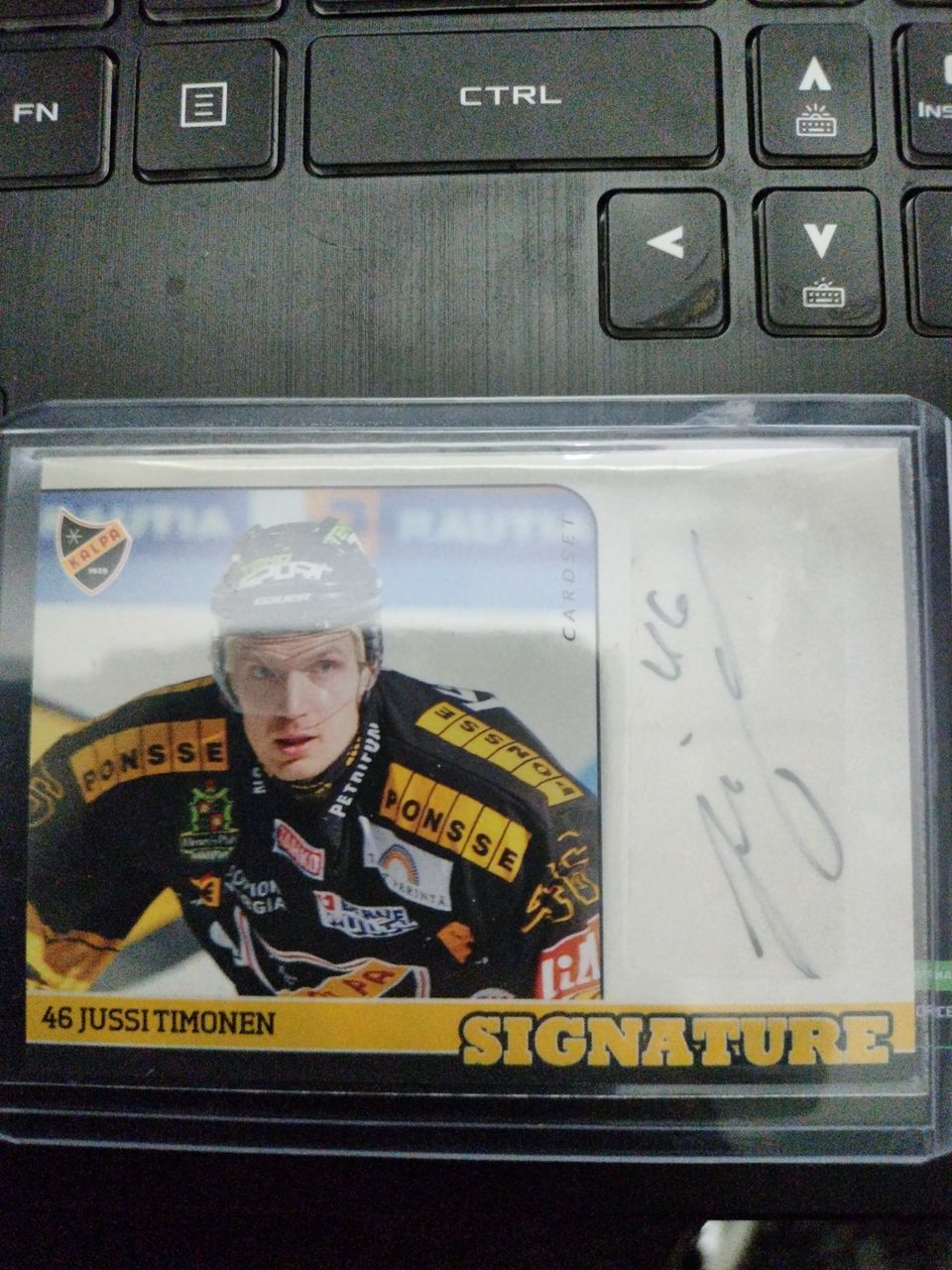 Jussi Timonen signature