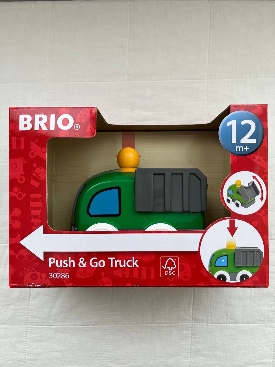 Brio push & go truck