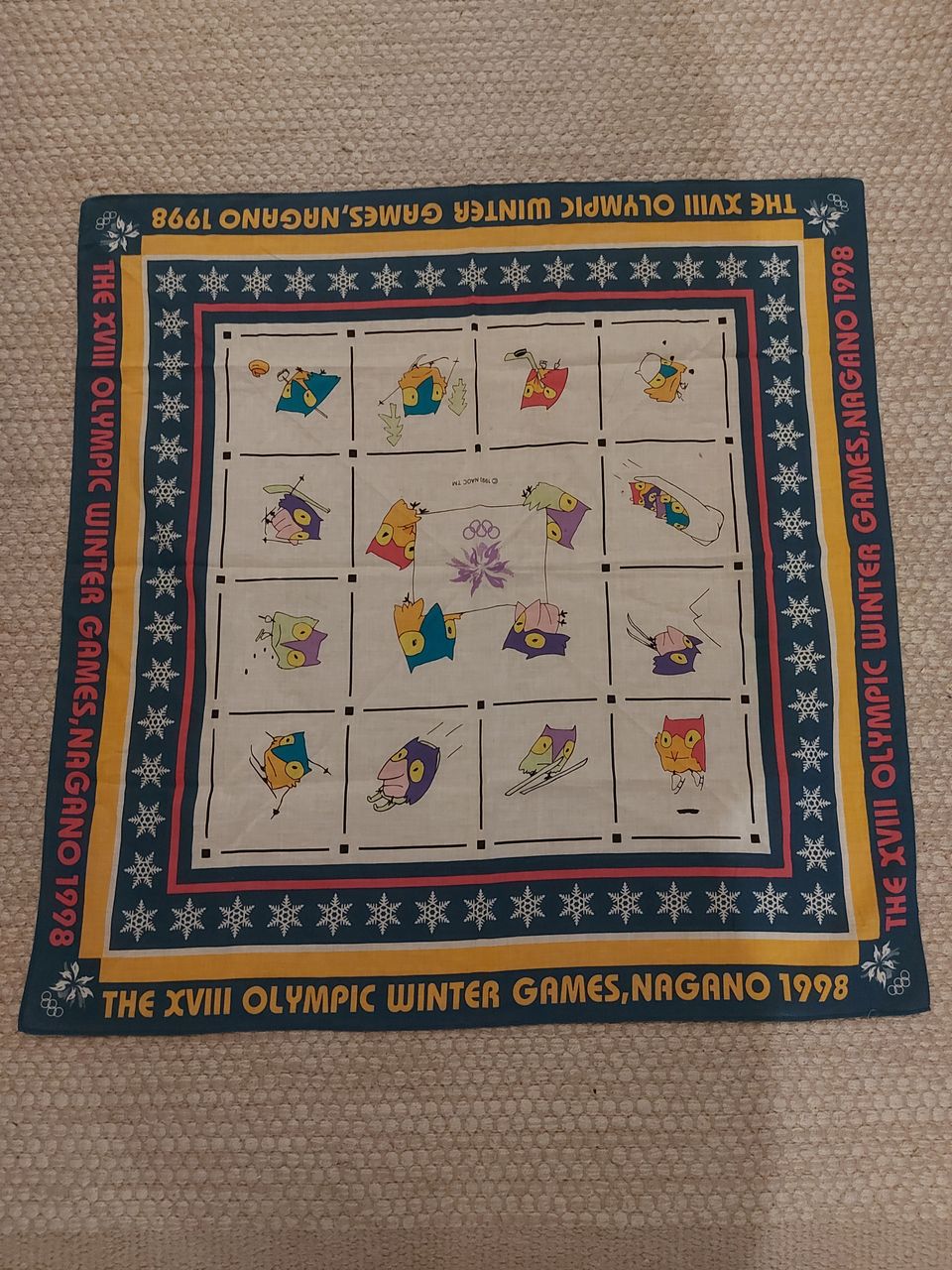 Naganon 1998 talviolympialaisten huivi