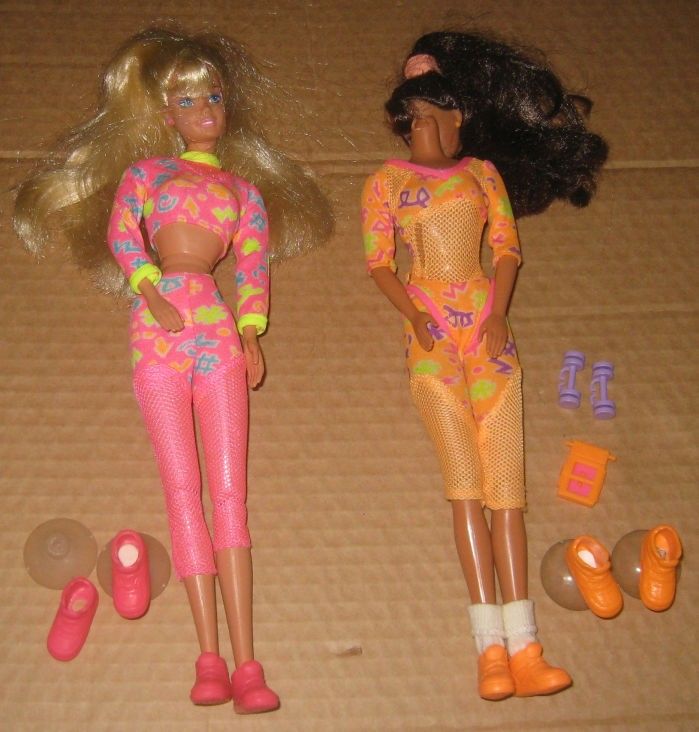 Workin' Out Barbie & Teresa, Barbie nuket (4 kpl), Royal Color Elsa