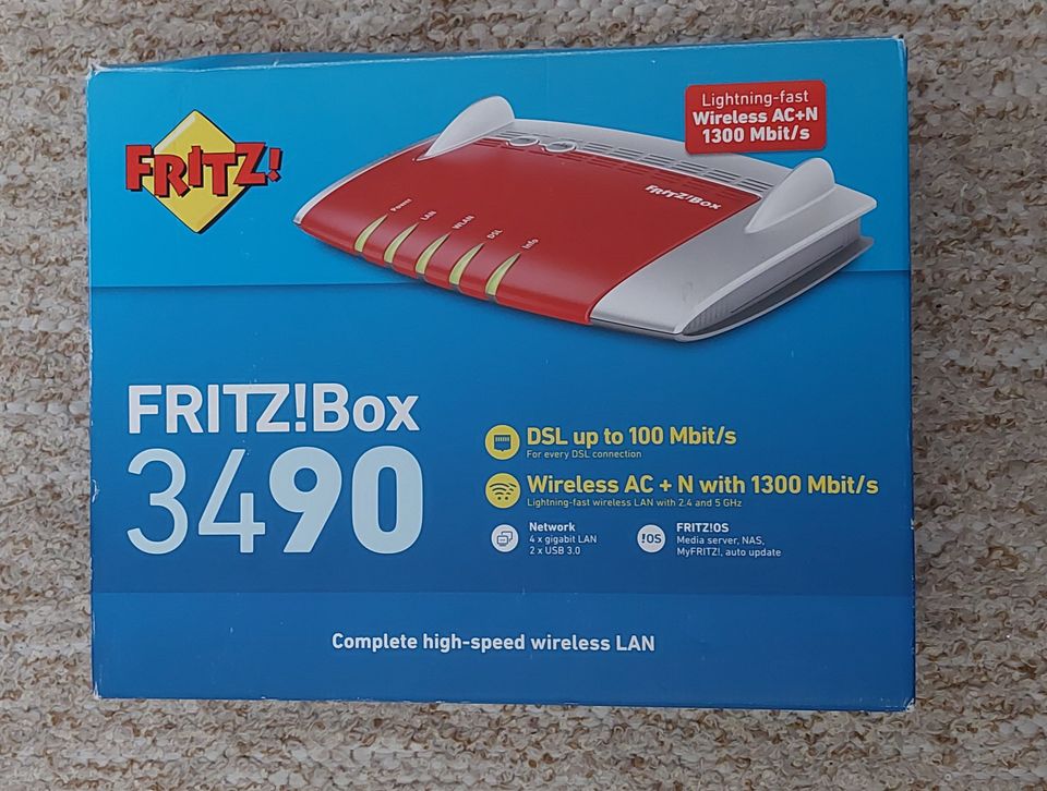 FRITZ!Box 3490 DSL-reititin