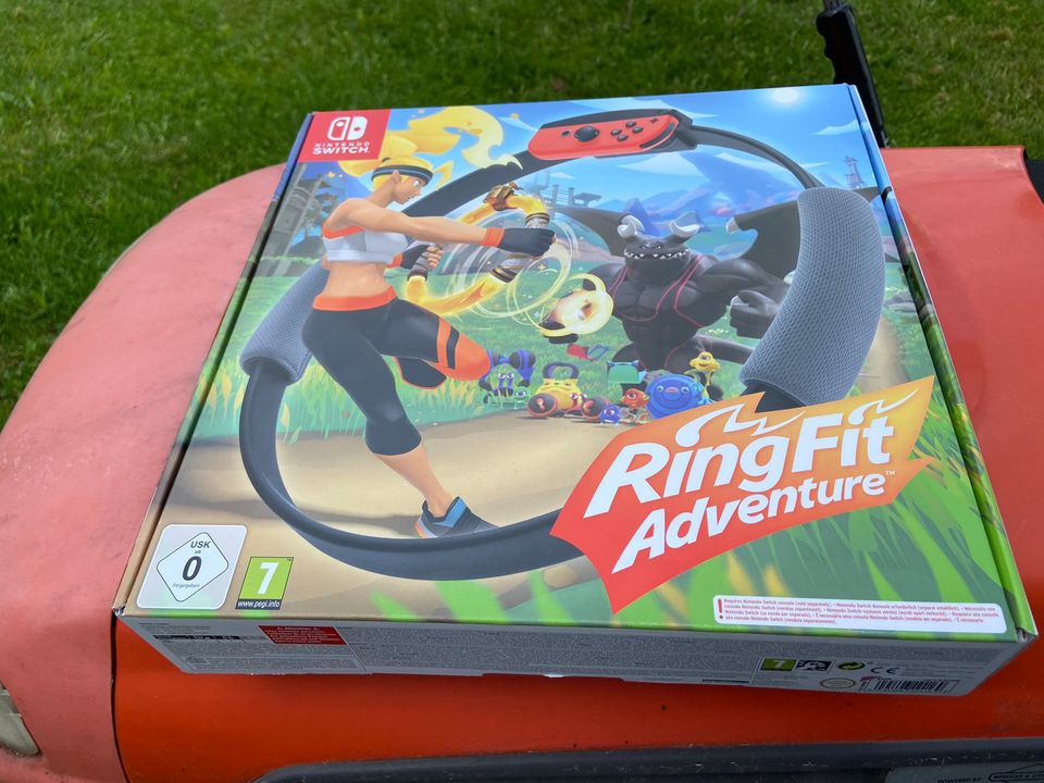 Myydään Nintendo Switch Ringfit Adveture