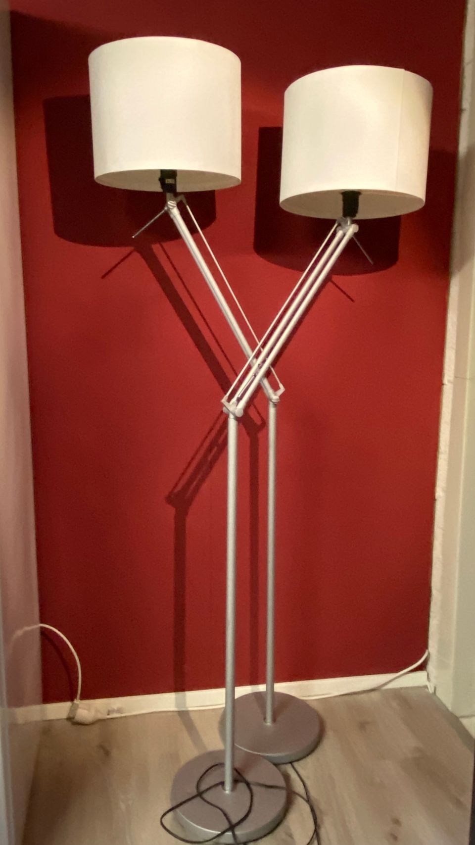 Jalkalamppu, IKEA, 2 kpl