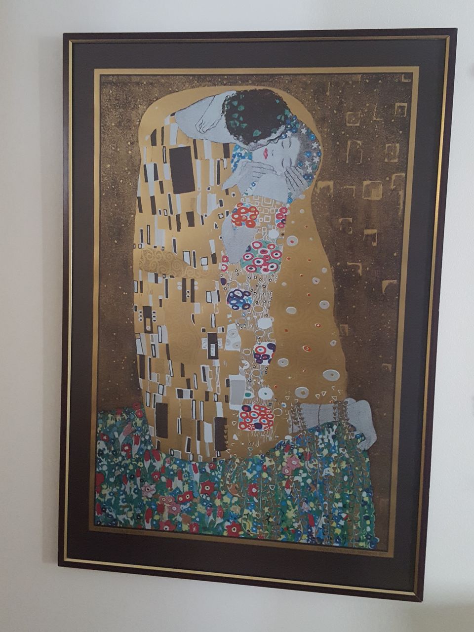 Gustav Klimt suudelma seinätaulu