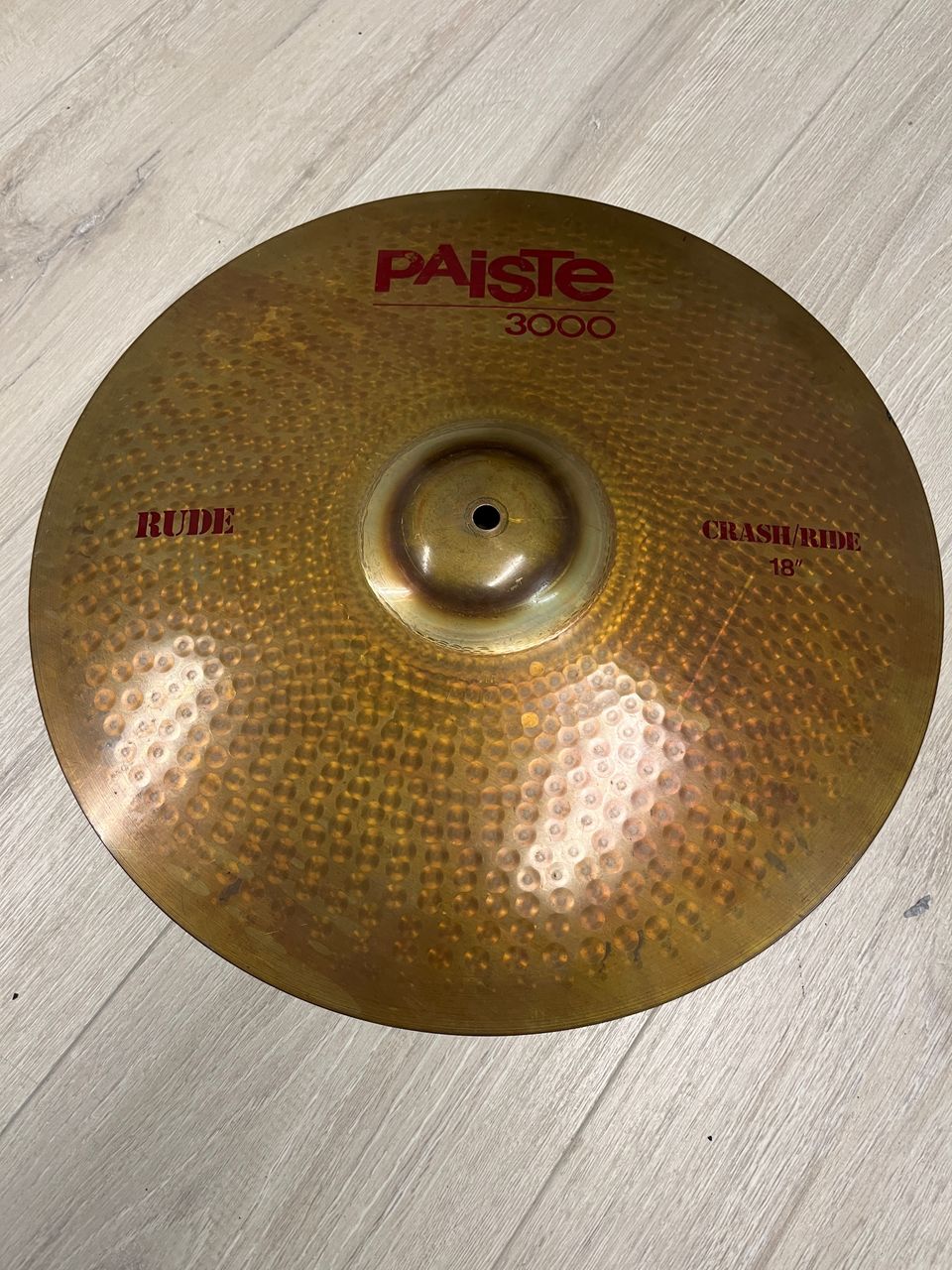 Paiste Rude Crash/Ride 18"