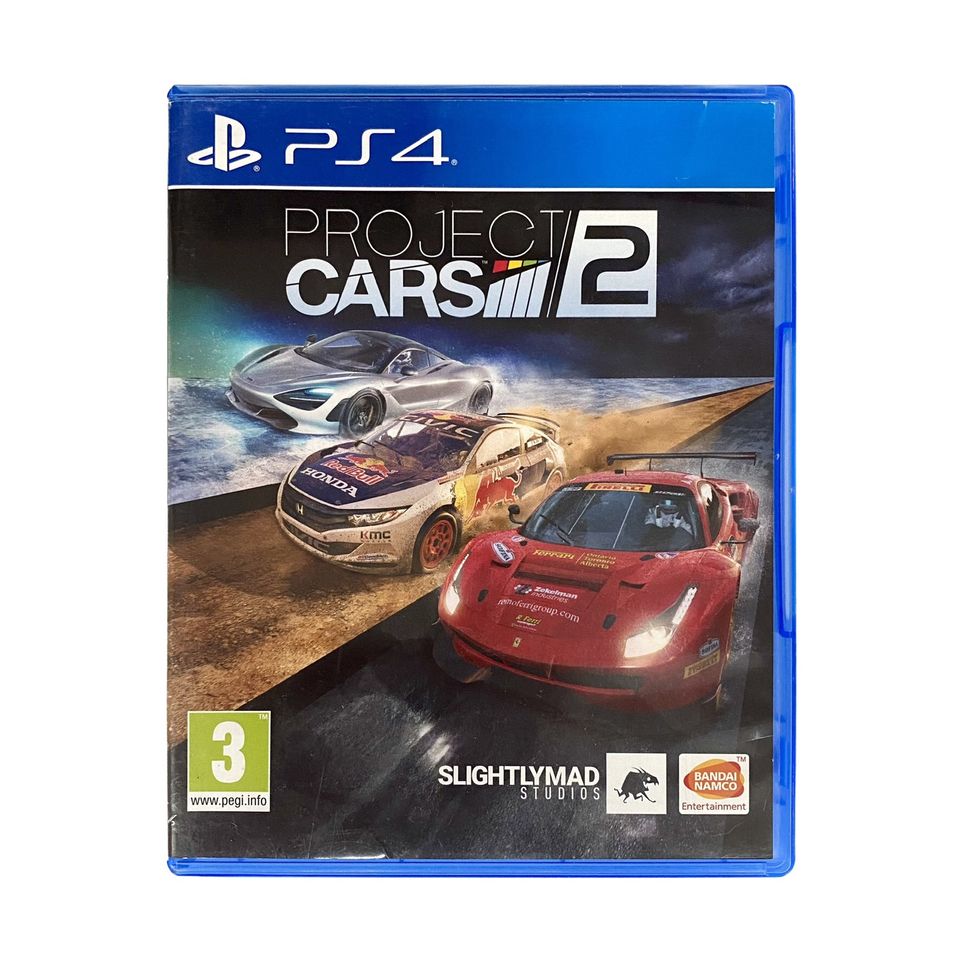 Project Cars 2 - PS4/PS5 (+paljon muita pelejä)