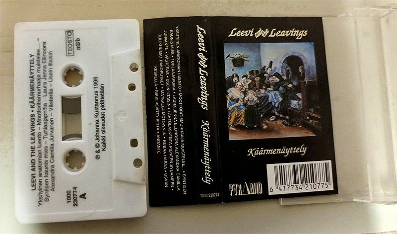 Leevi And The Leavings – Käärmenäyttely C-kasetti